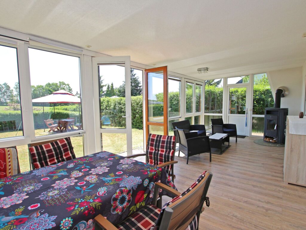 HOME Bungalow Nr. 12 - Ansicht Wintergarten